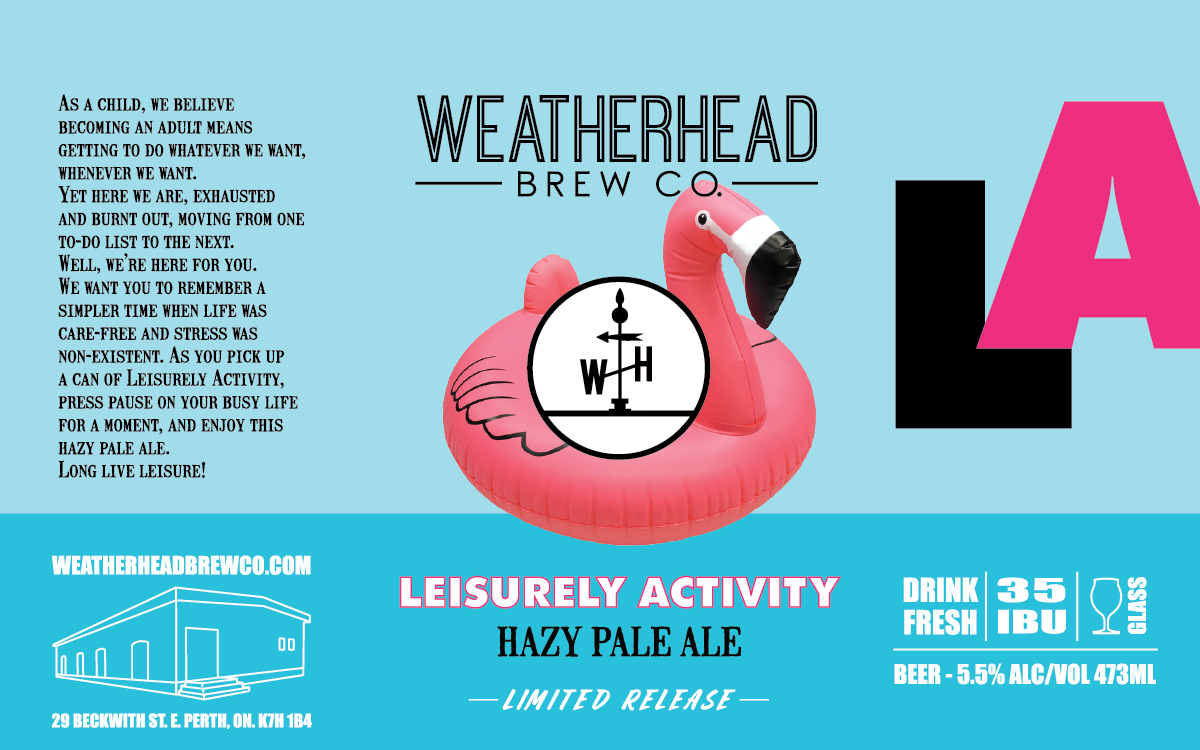 Leisurely Activity Label