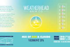 Mix of Sun & Clouds Label