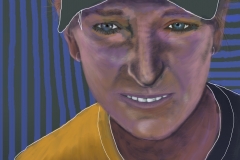 Portrait of TRK, 2016. Drawn on iPad mini.